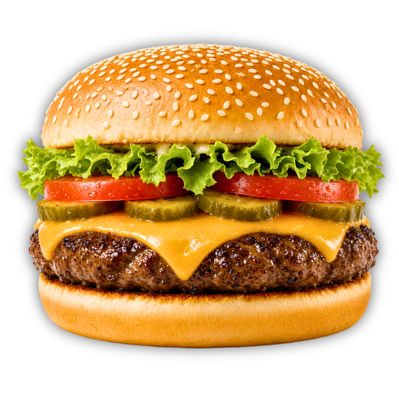 Cheeseburger Sticker
