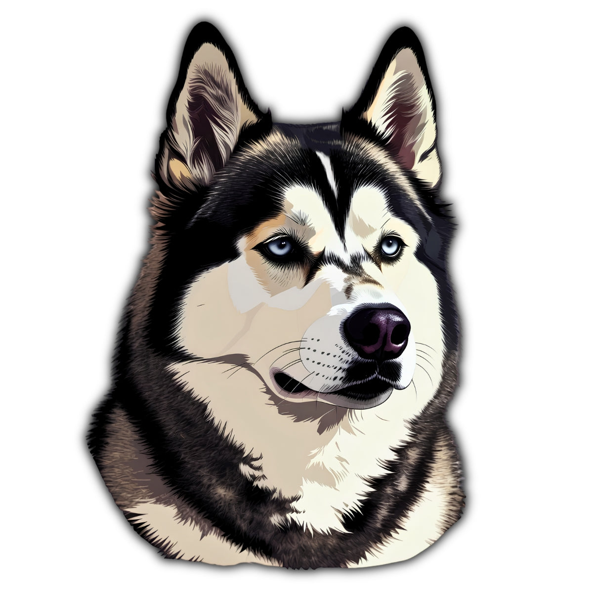Husky Sticker