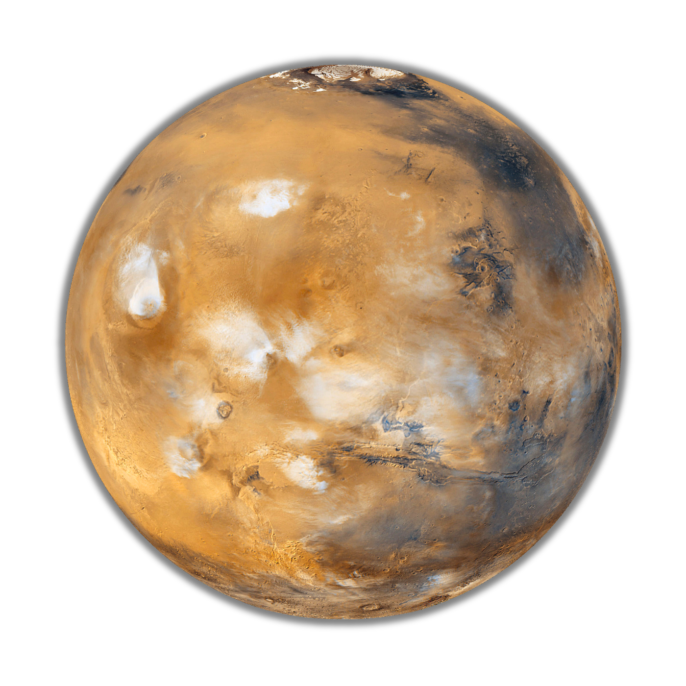 Planet Mars Sticker